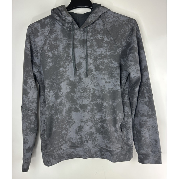 Lululemon City Sweat Pullover Hoodie French Terry Astral Graphite Grey Men's M - Picture 6 of 11